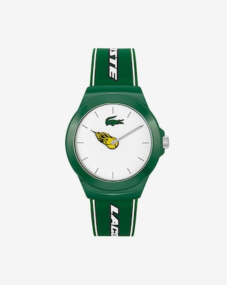 Unisex Neocroc Green Silicone Strap Watch