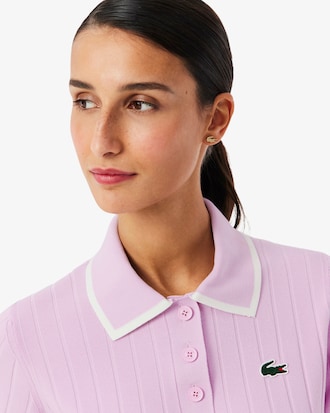 Pull Golf col polo manches courtes