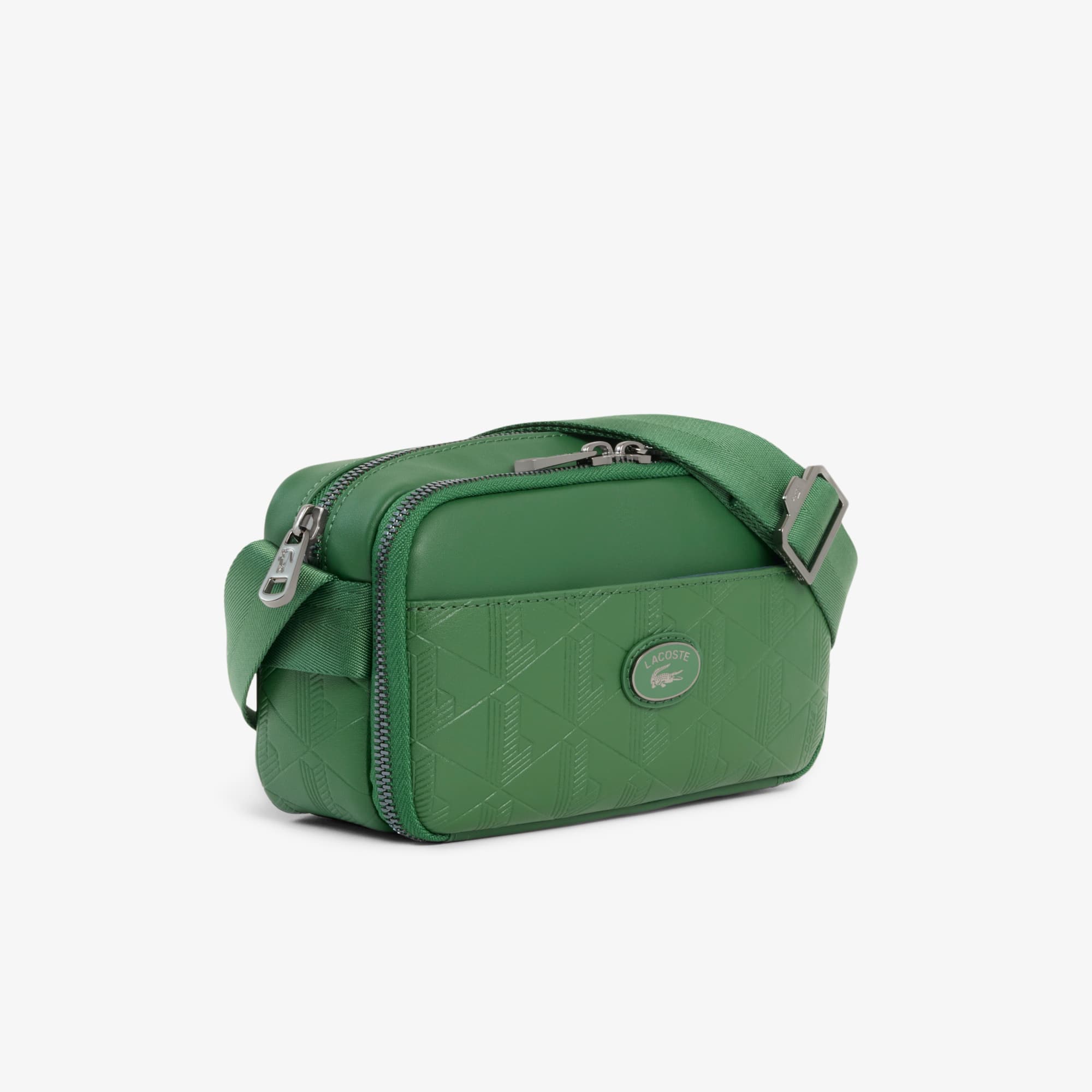 Vertical Leather Monogram Satchel - Bags - New In 2026 | Lacoste