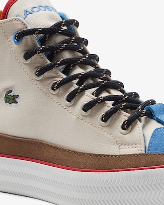 Juniors' Lacoste Gripshot Winter Mid Textile Outdoor Shoes