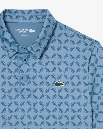 Regular Fit Printed Golf Polo