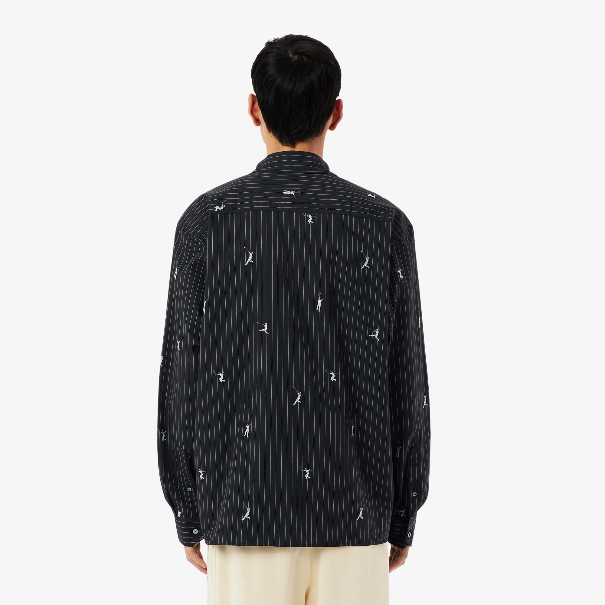 Relaxed Fit Embroidered Cotton Shirt