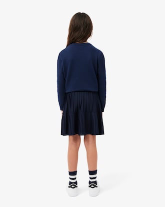 Kids' Pleated Jersey Skirt