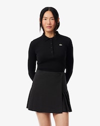 Women's Slim Fit L.12.D Ribbed Cotton Polo