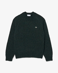 Mercerized Knit Wool Cardigan