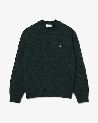 Mercerized Knit Wool Cardigan