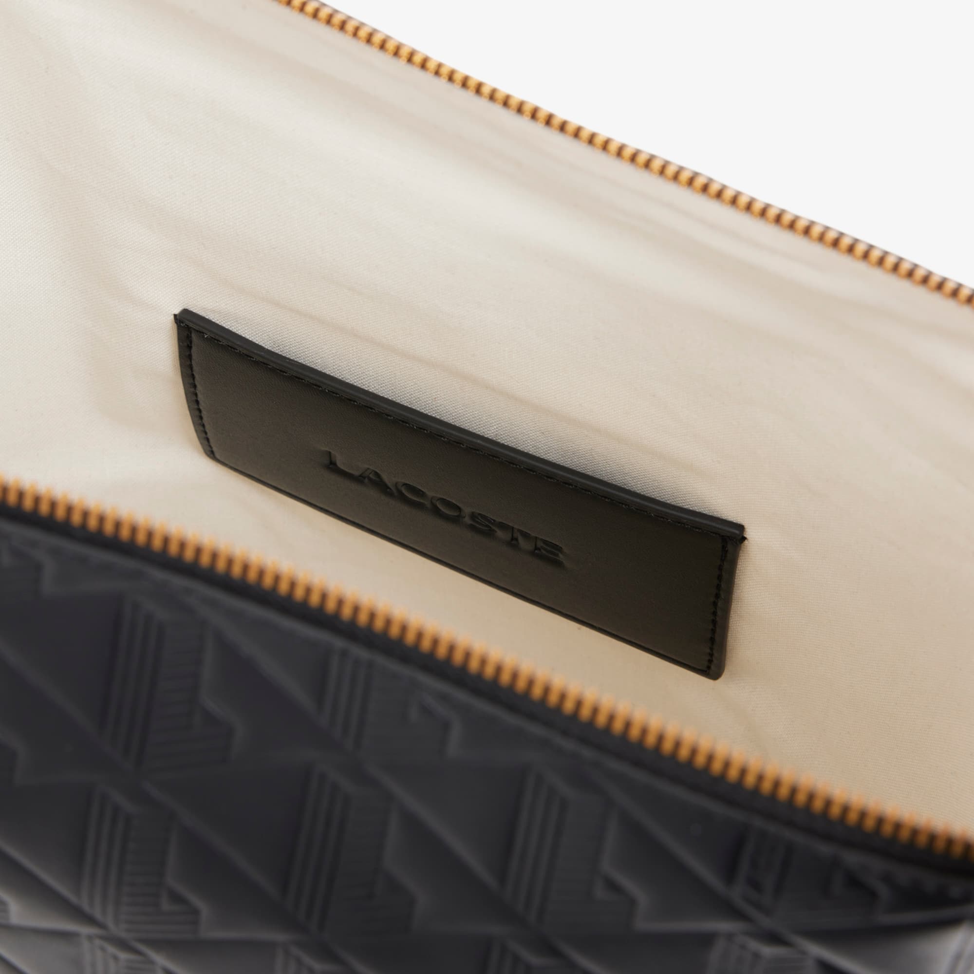 Maheki Embossed Leather Hobo Bag