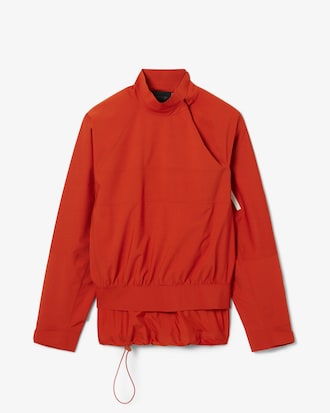 Runway Technical Taffeta Popover Jacket