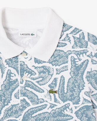 Kids' Petit Piqu&eacute; Print Polo
