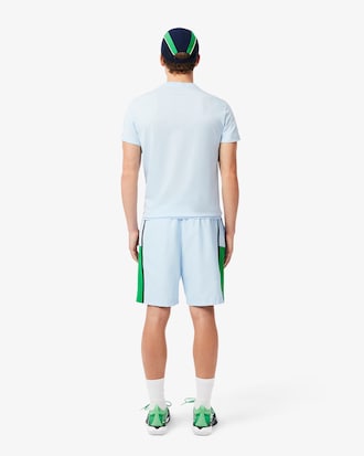 Men's Lightweight Colorblock Stripe Tennis Shorts