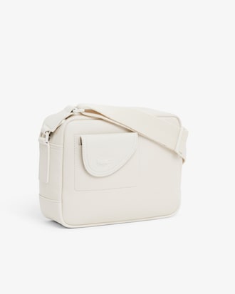 Club Lacoste Grain Leather Satchel