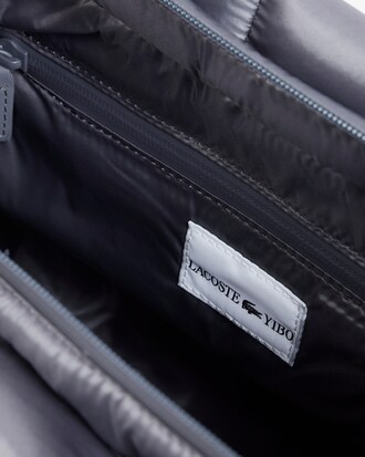 Runway Glossy Padded Nylon Purse