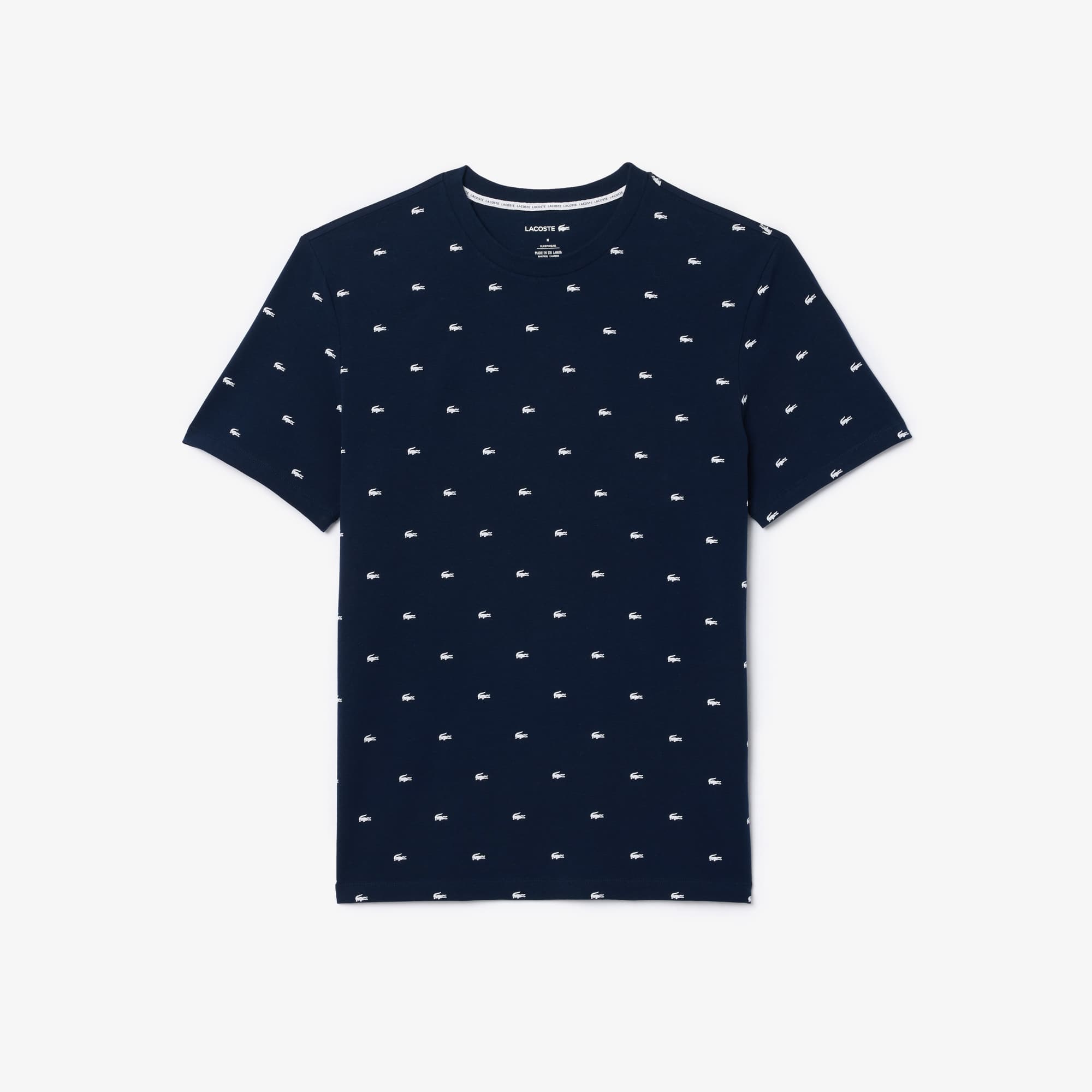 Men's Crocodile Print Pajama Top