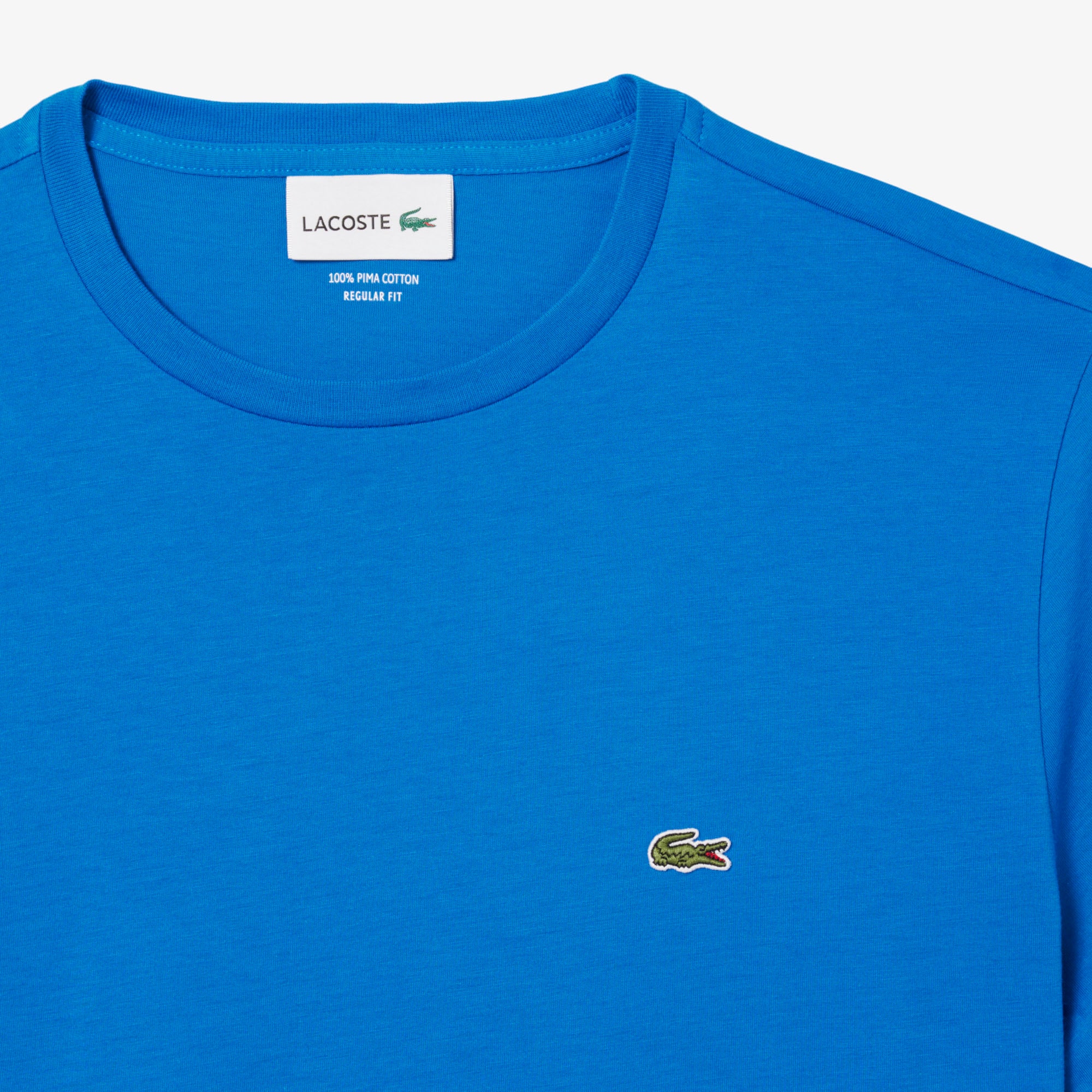 Tシャツ・カットソー LACOSTE Men T Shirts TH6709 3D3 Blue LACOSTE TH6709-00 - T-shirt