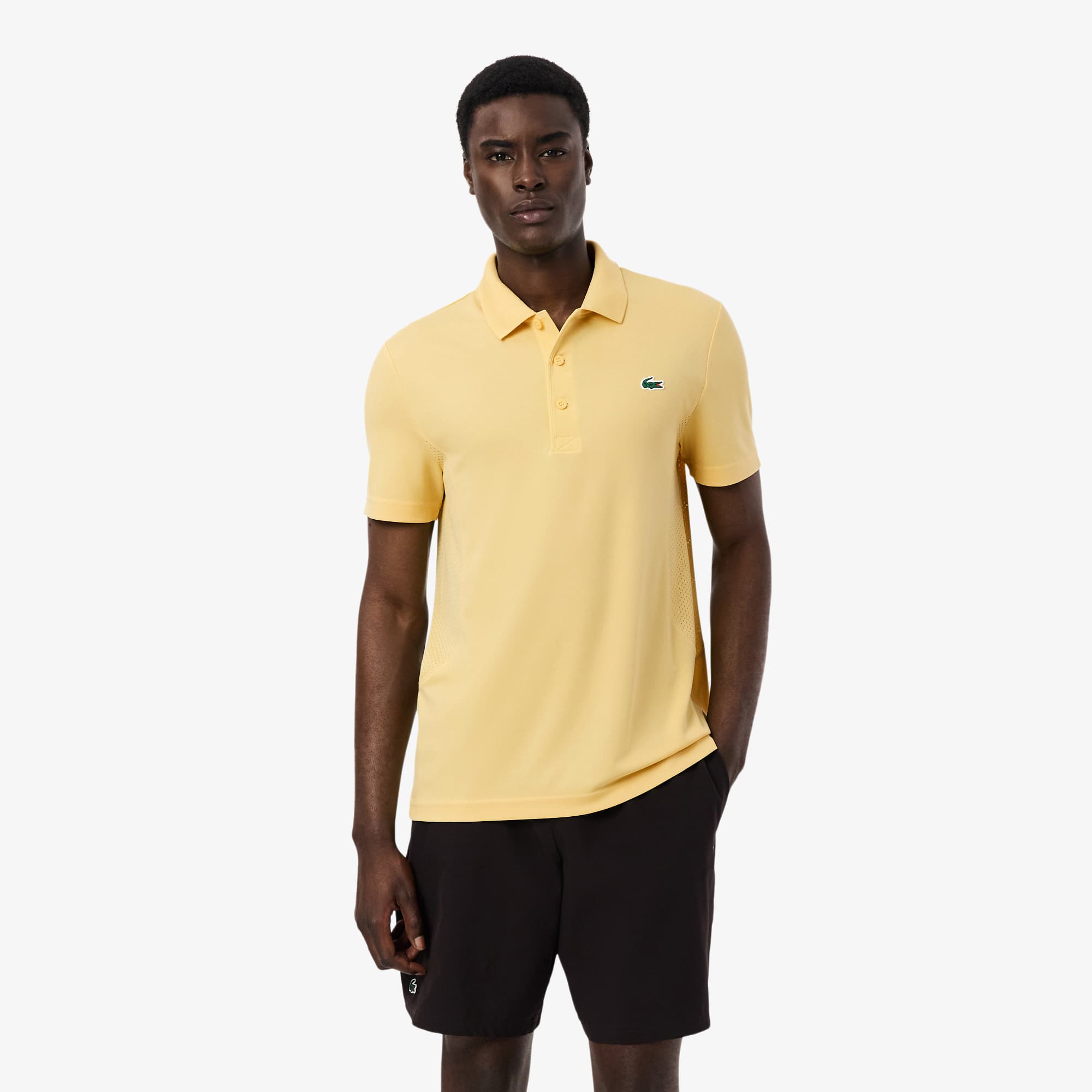 Lacoste Tennis X Novak Djokovic Polo Shirt - Xxl In Yellow