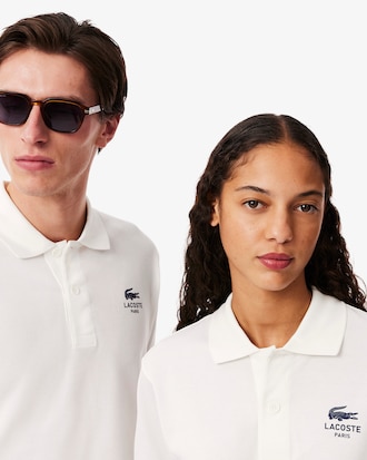Unisex Classic Fit Signature Print L.12.12 Polo