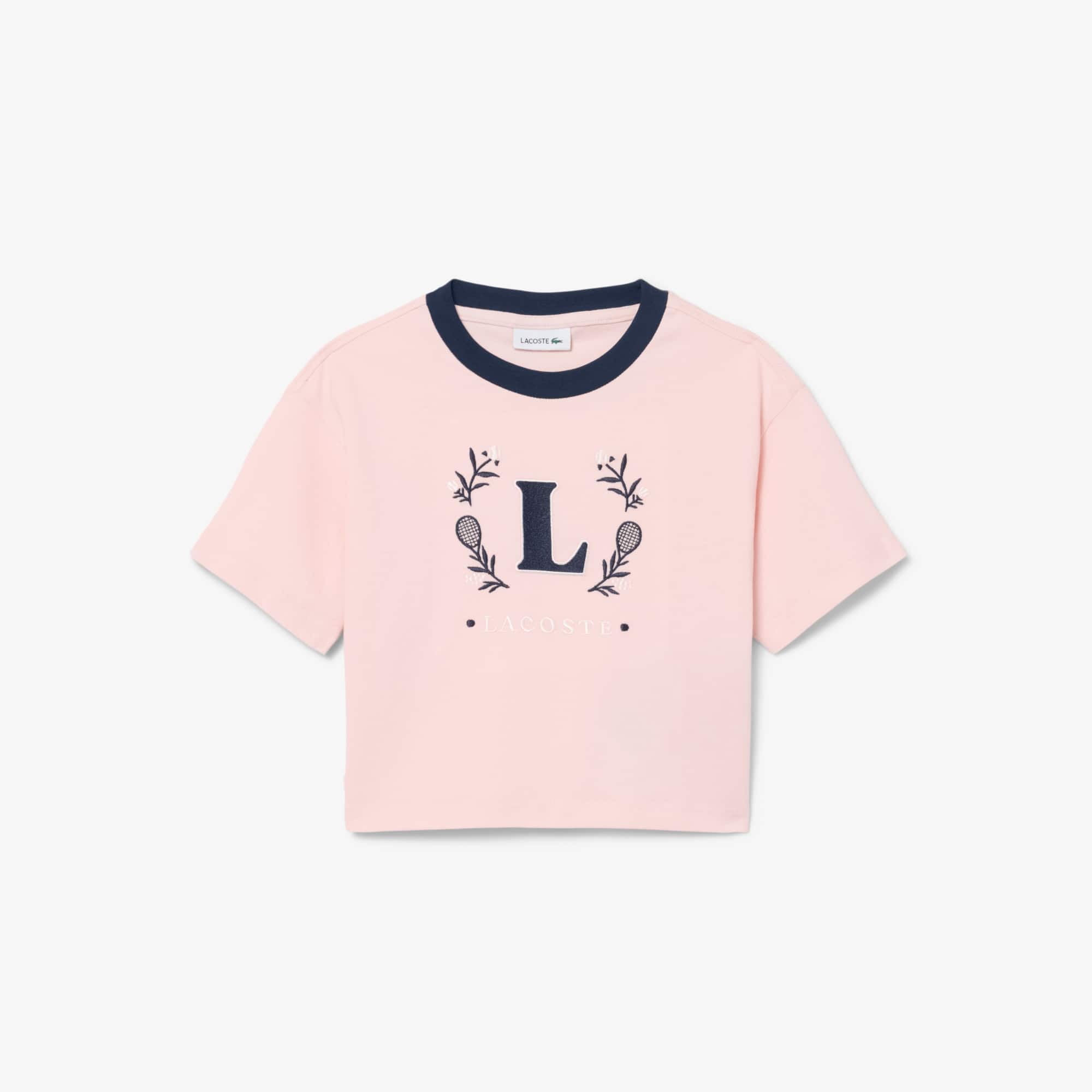 Lacoste Contrast Badge Cotton T-shirt