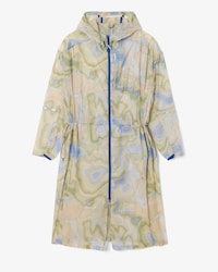 Parka oversize longue d&eacute;perlante paquetable