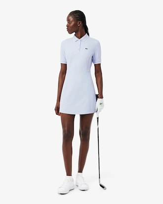 Vestido Polo Golf Ultra Seco Con Ribetes