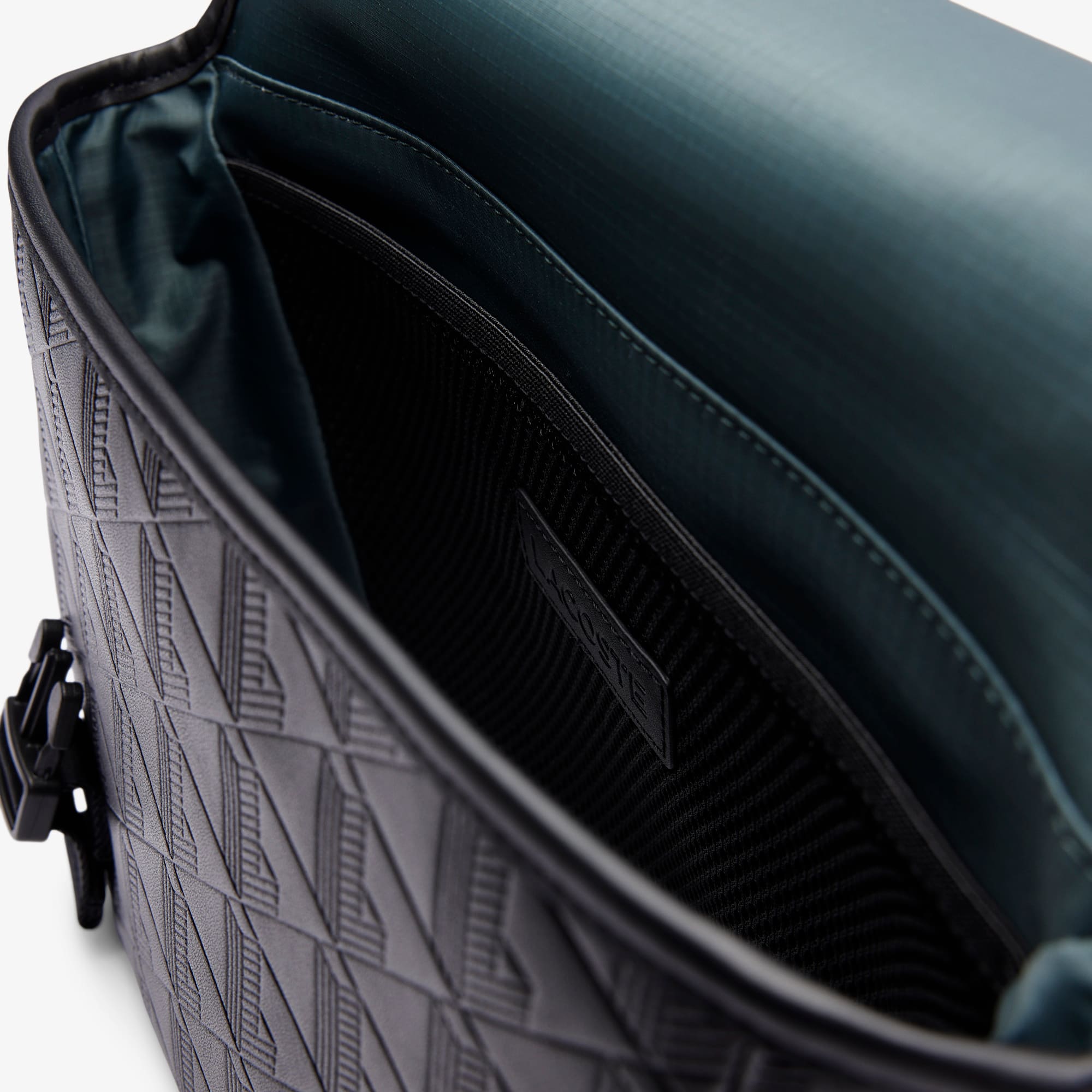 バッグ Lacoste Nomogram Small Messenger Bag Amazon.com | Lacoste Nomogramme Small Flap Close Messenger Bag