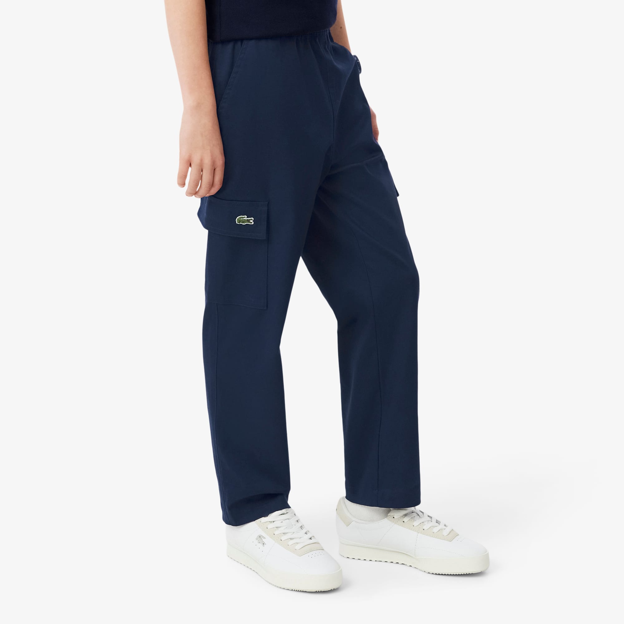 Boys' Cotton Twill Cargo Pants