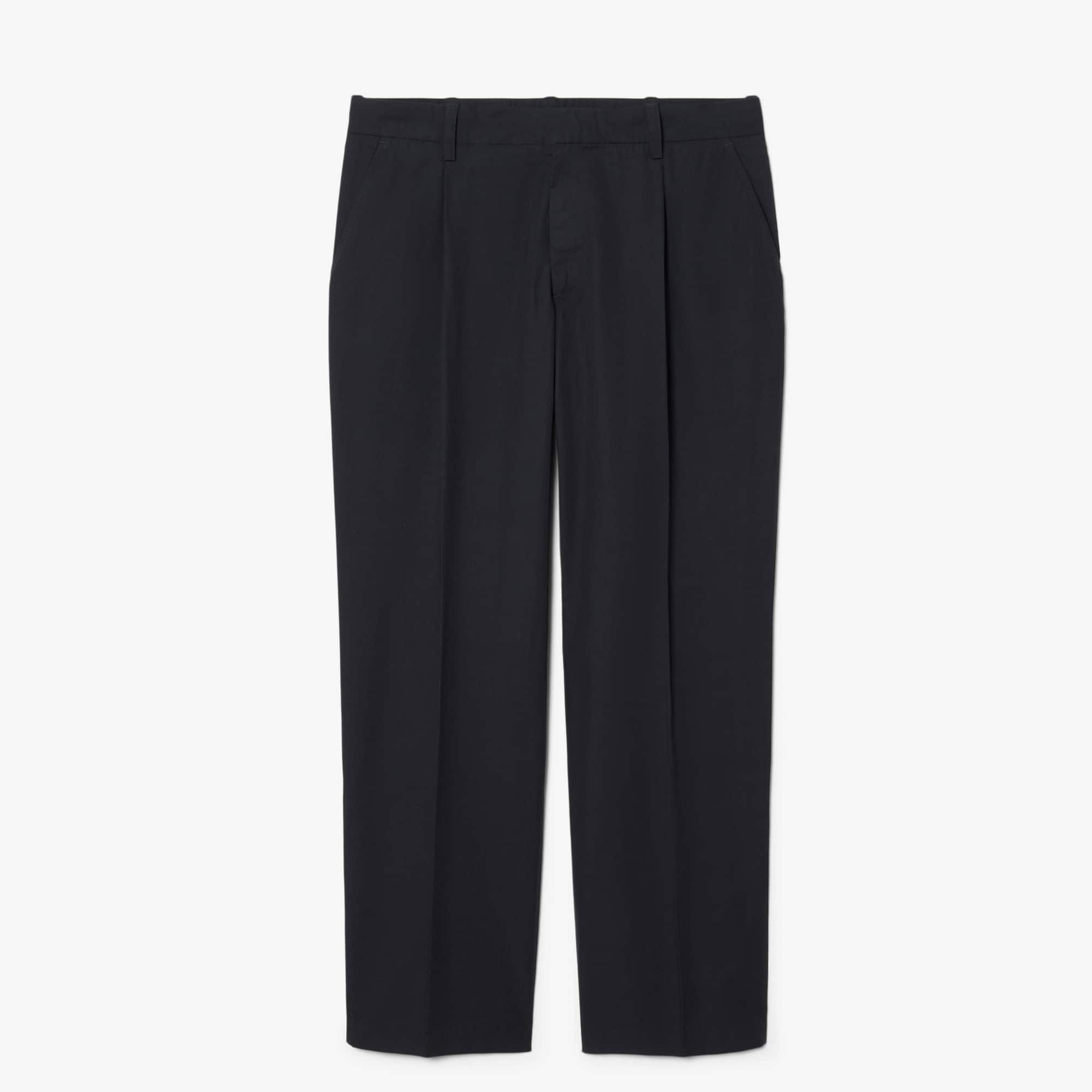 Straight Fit Cotton Chino Pants