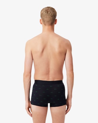 Men's 3-Pack Crocodile Print Trunks