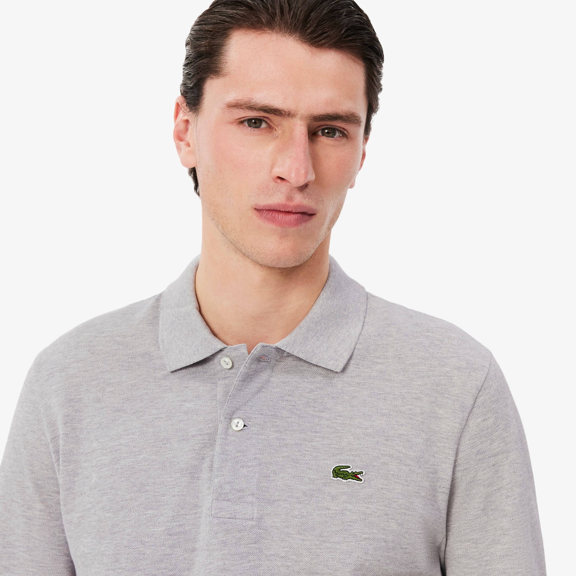 Men's Classic Fit Long Sleeve L.12.12 Polo - Polo Shirts