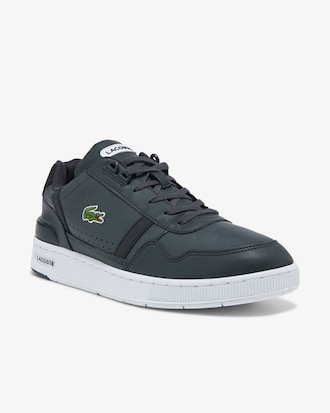 Men's T-Clip Leather and Synthetic Sneakers