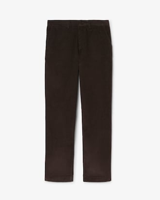 Men's Regular Fit Corduroy Chino Pants