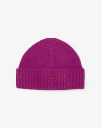 Women's 3D Rib Knit Wool Beanie