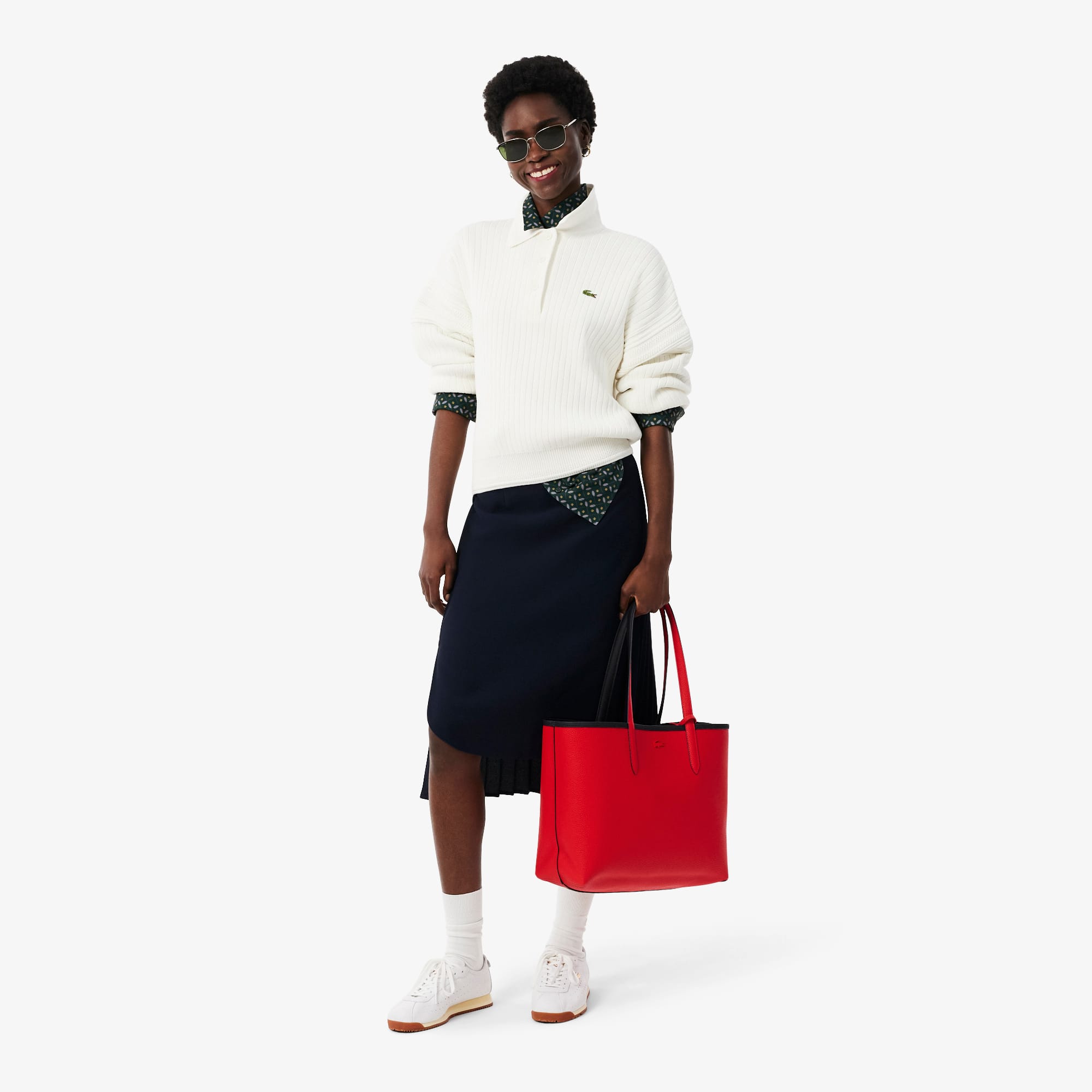 Anna Reversible Tote & Pouch - Bags - New In 2026 | Lacoste