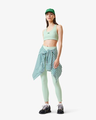 Women's Lacoste x Bandier Ribbed Sports Bra