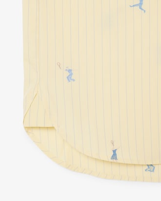 Oversized Shirt with Motifs