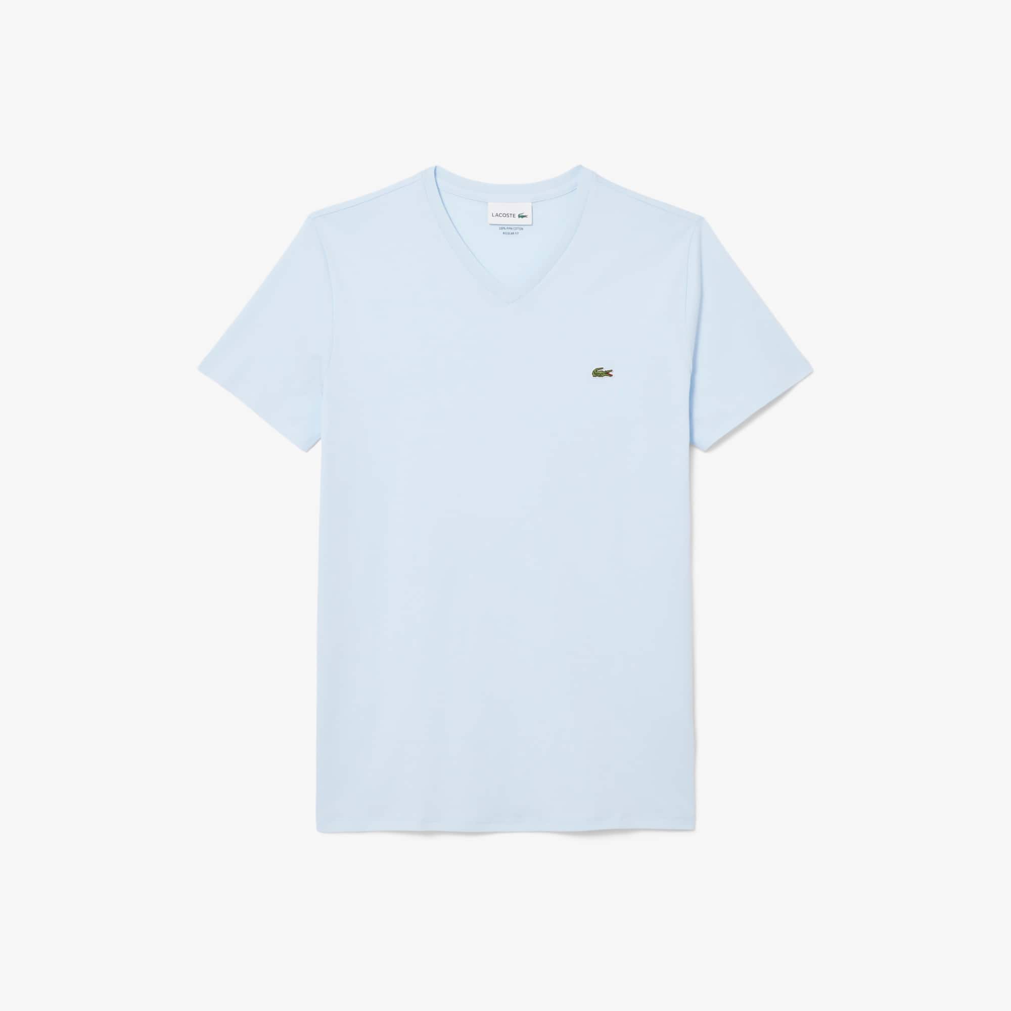 送料込★LACOSTE★半袖Tシャツ V-Neck Pima Cotton Tシャツ LACOSTE V-Neck Pima Cotton Jersey T-Shirt – K MOMO