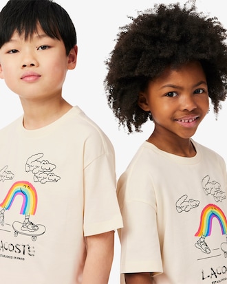 Playera de algod&oacute;n estampada para ni&ntilde;os