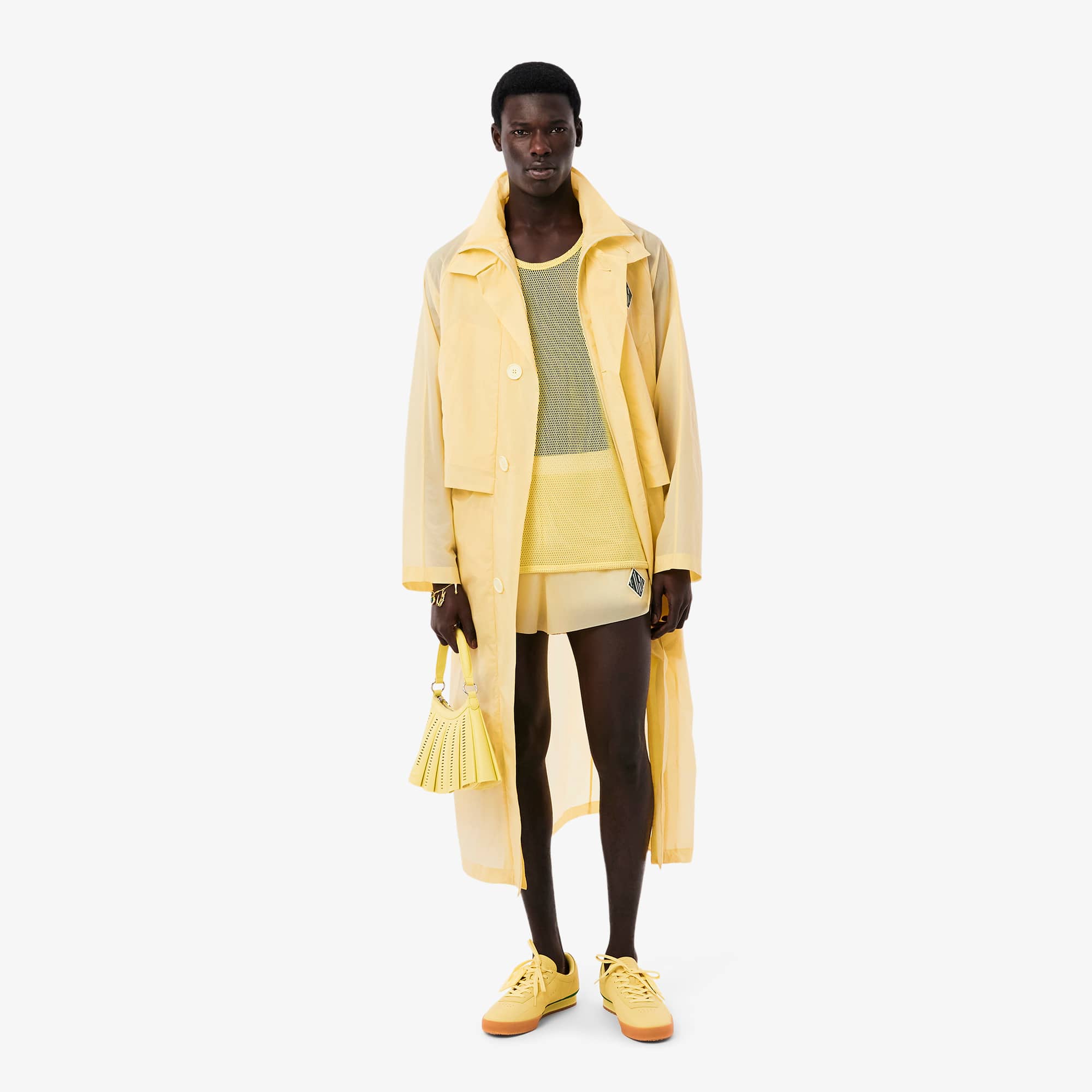 Men's Runway Long Transparent Parka - Jackets & Coats - New In
