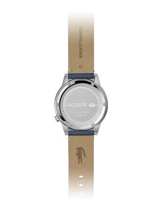 Men's Motion Watch with Blue Leather Strap