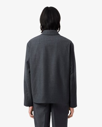 Pure Wool Zipped Jacket
