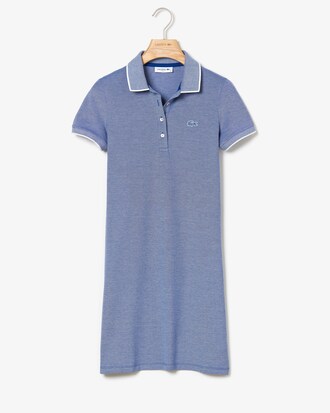 Women's Slim Fit Mini Piqu&eacute; Polo Dress