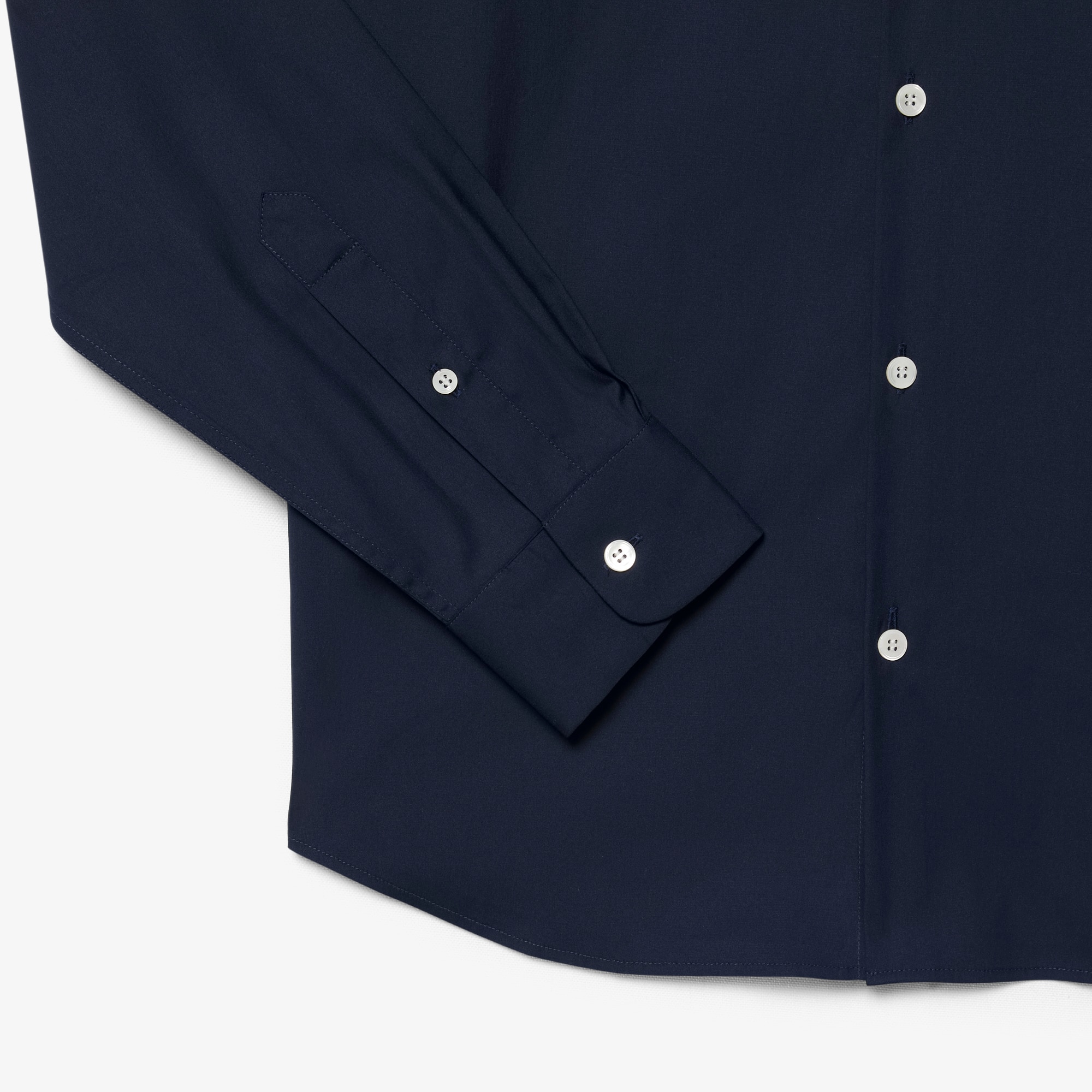 Slim Fit Stretch Poplin Shirt