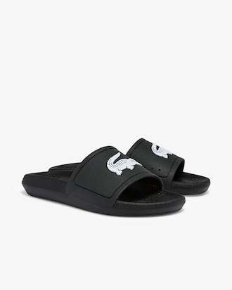 Women's Croco Water-Repellent Slides