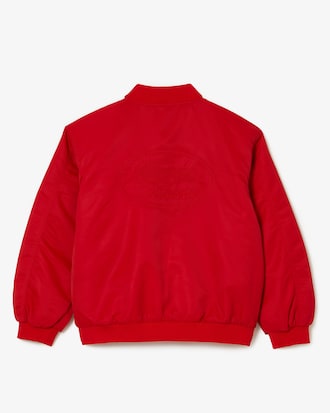 Cazadora bomber de nailon con Color Block