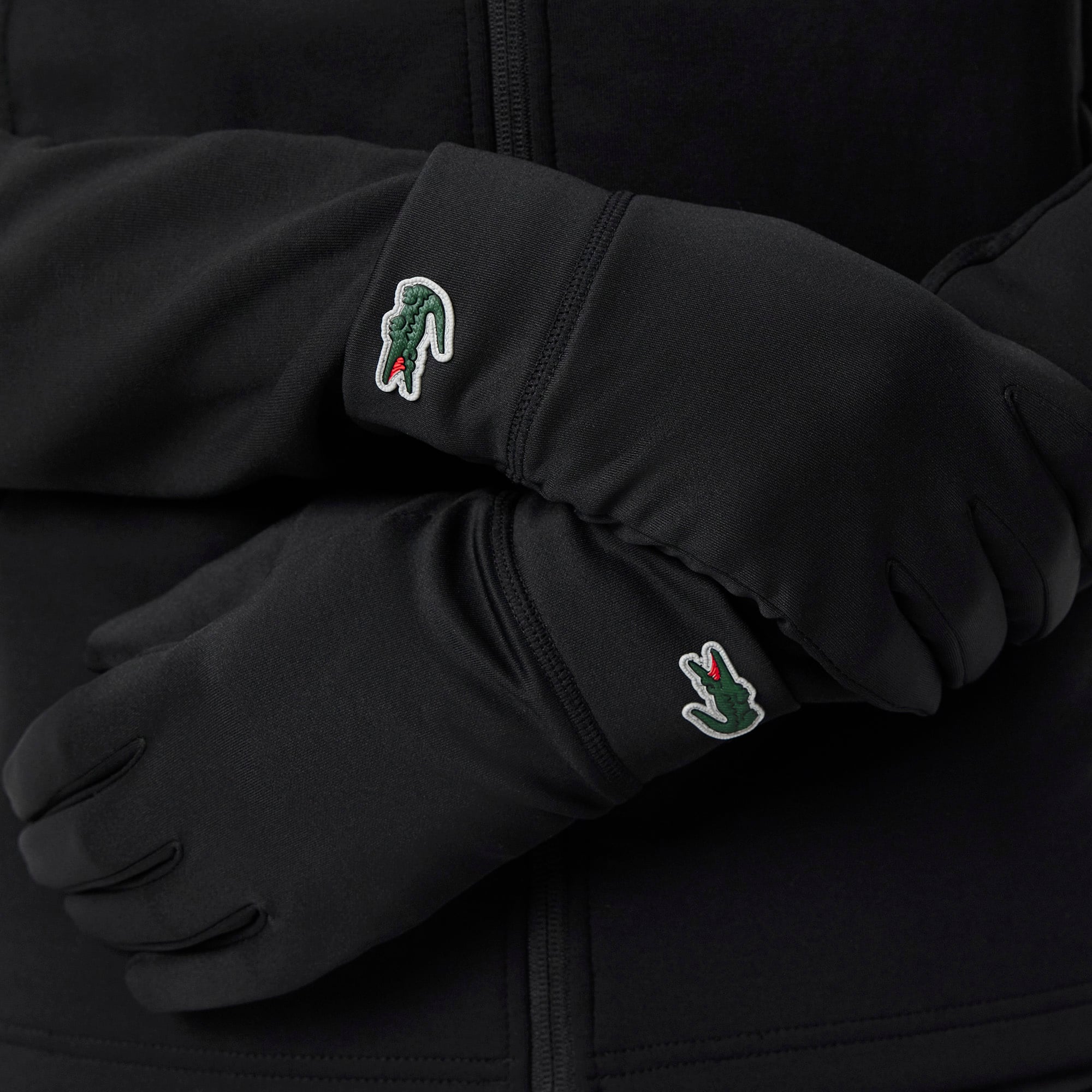 Men's Polar Fleece Reflective Crocodile Gloves - Scarves & Gloves - New In  2026 | Lacoste