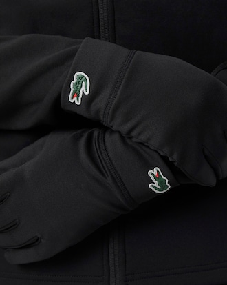 Men's Polar Fleece Reflective Crocodile Gloves