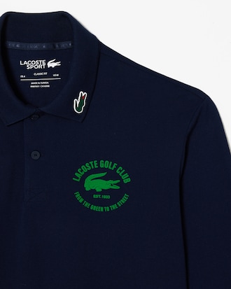 Men's Long Sleeve Anti-UV Golf Polo