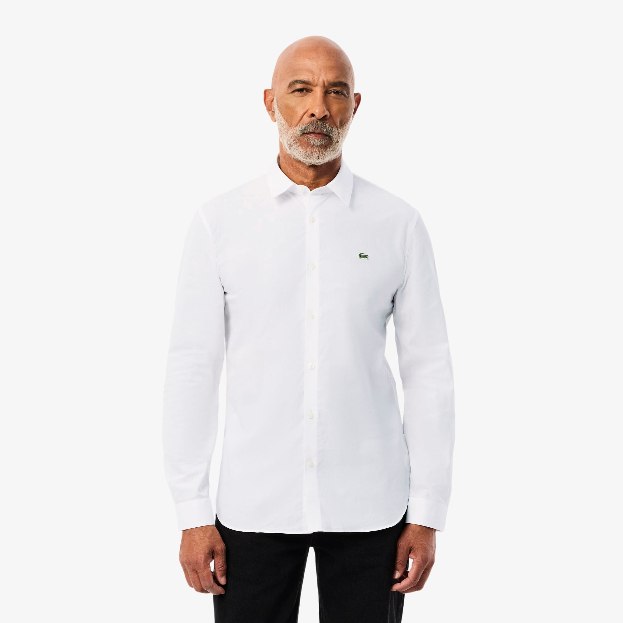 Lacoste Men's Slim Fit Stretch Poplin Shirt