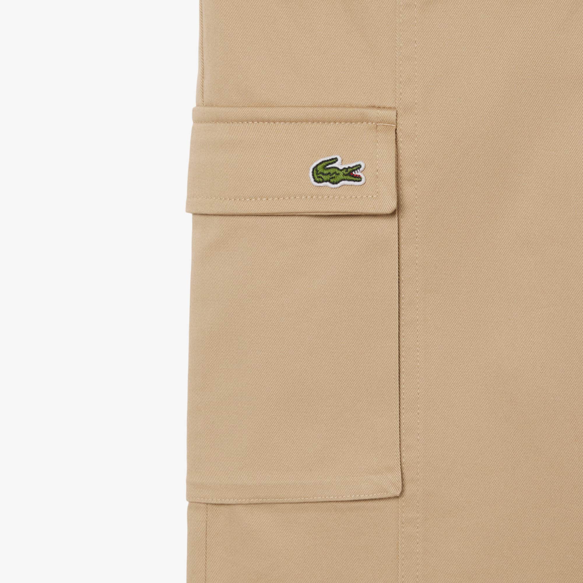 Girls' Cotton Twill Cargo Pants