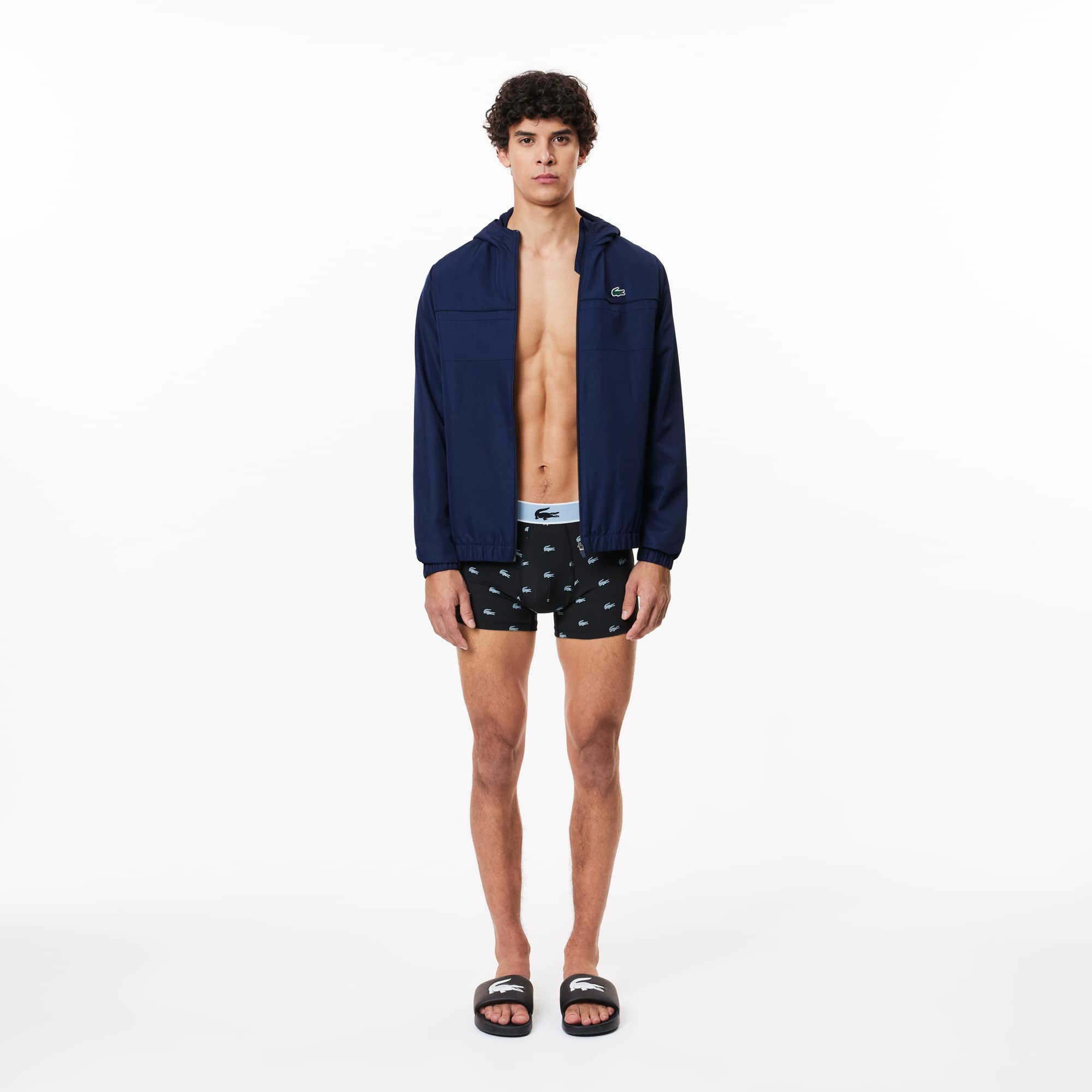 Men's 3-Pack Crocodile Print Trunks - Underwear & Loungewear - New