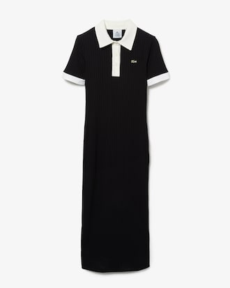 Women&rsquo;s LIVE Mid-Length Ribbed Polo Dress